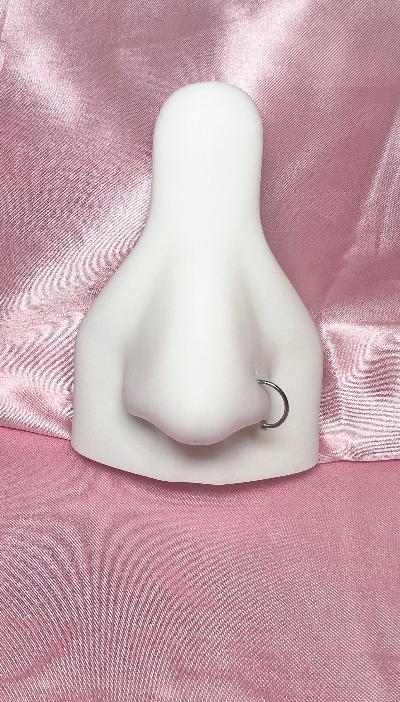 Hoop nose ring